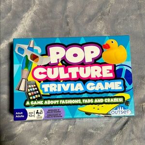 Brand new never used Pop culture trivia game